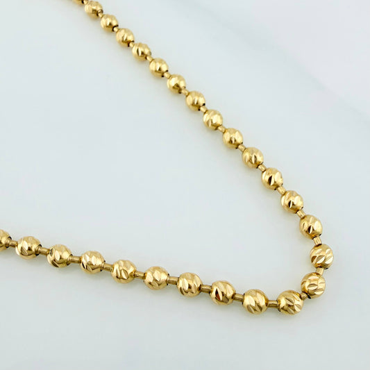 Cadena Militar 19.5 g / 62.5 cm / 3.14 mm Oro Amarillo 18K