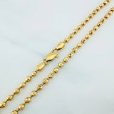 Cadena Militar 19.5 g / 62.5 cm / 3.14 mm Oro Amarillo 18K