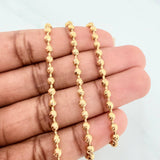 Cadena Militar 19.5 g / 62.5 cm / 3.14 mm Oro Amarillo 18K