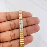 Pulso Tennis 24.85 g / 19.7 cm / 5.87 mm Oro Amarillo 18K