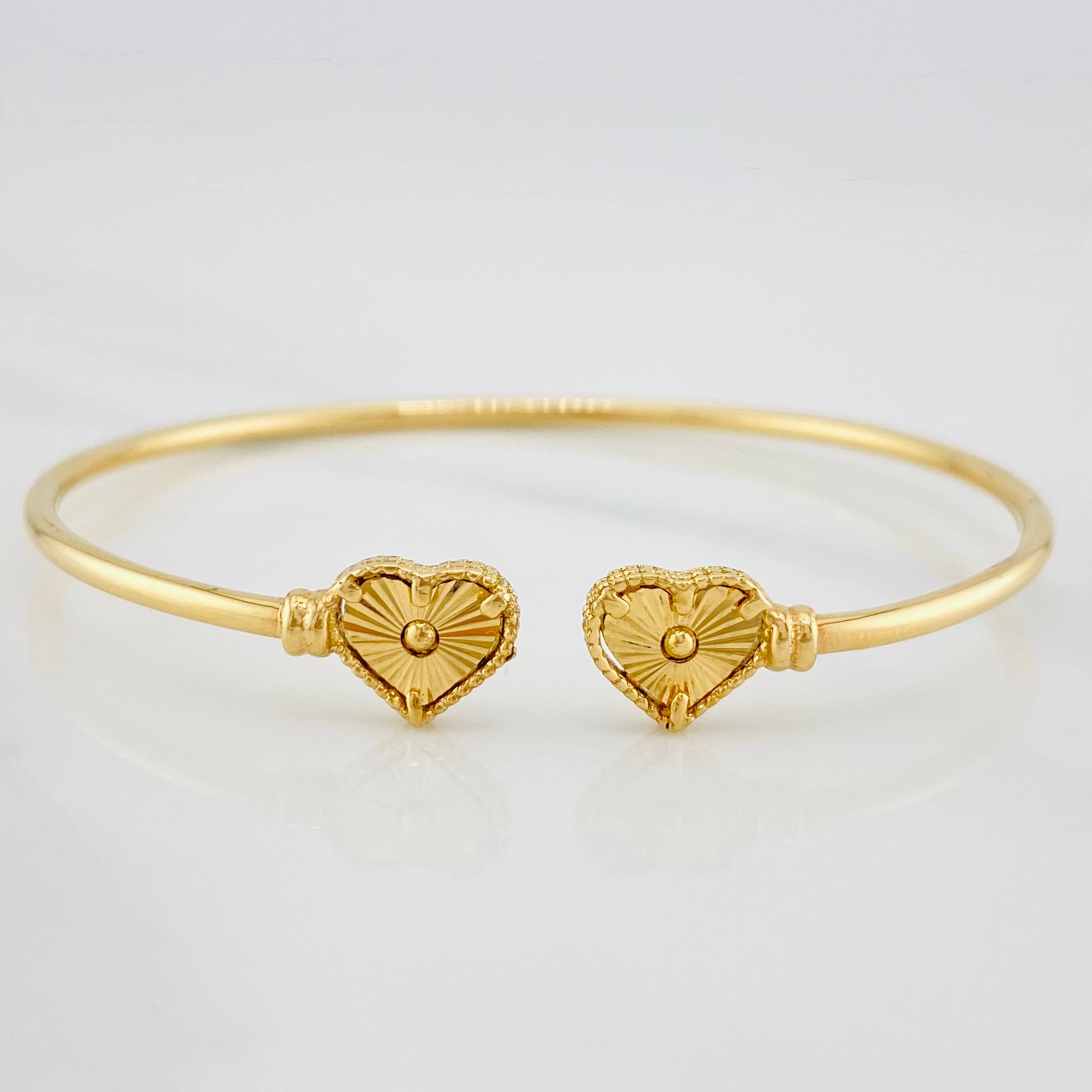 Pulso Aro Corazon 3.3 g / 15 cm / 1.81 mm Oro Amarillo 18K