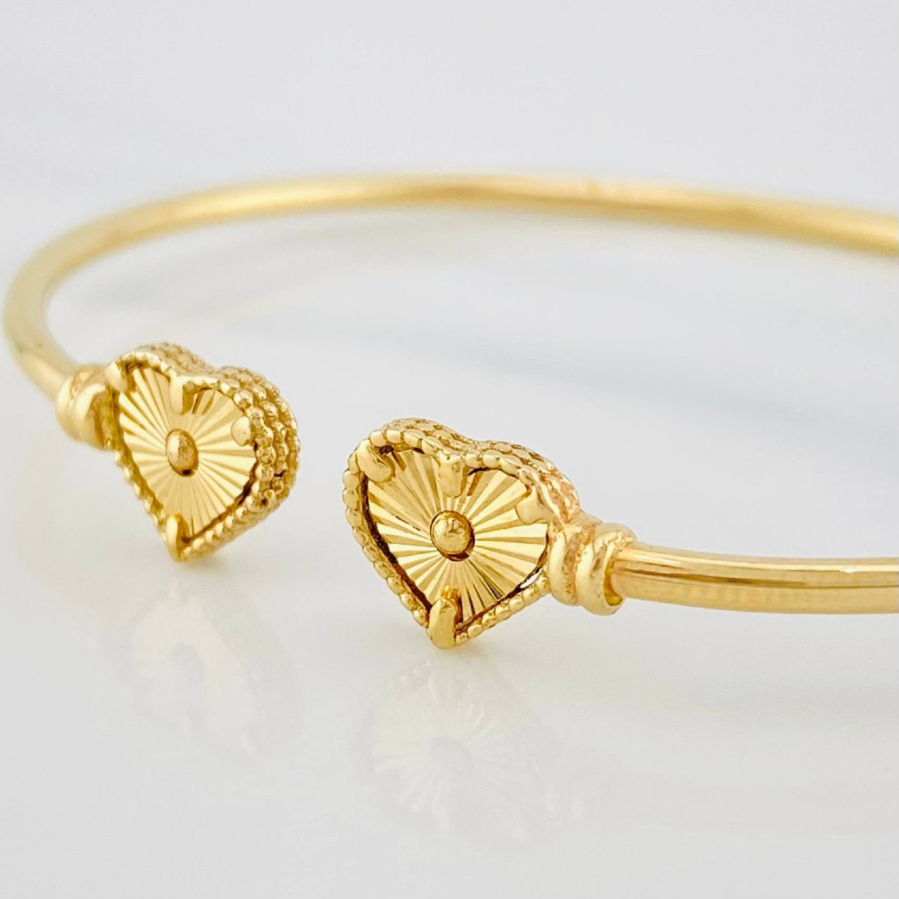 Pulso Aro Corazon 3.3 g / 15 cm / 1.81 mm Oro Amarillo 18K