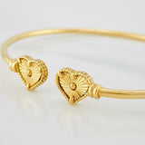Pulso Aro Corazon 3.3 g / 15 cm / 1.81 mm Oro Amarillo 18K