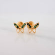 Topos Mariposa 0.65gr / 5mm Oro Amarillo 18K &