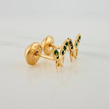 Topos Mariposa 0.65gr / 5mm Oro Amarillo 18K &