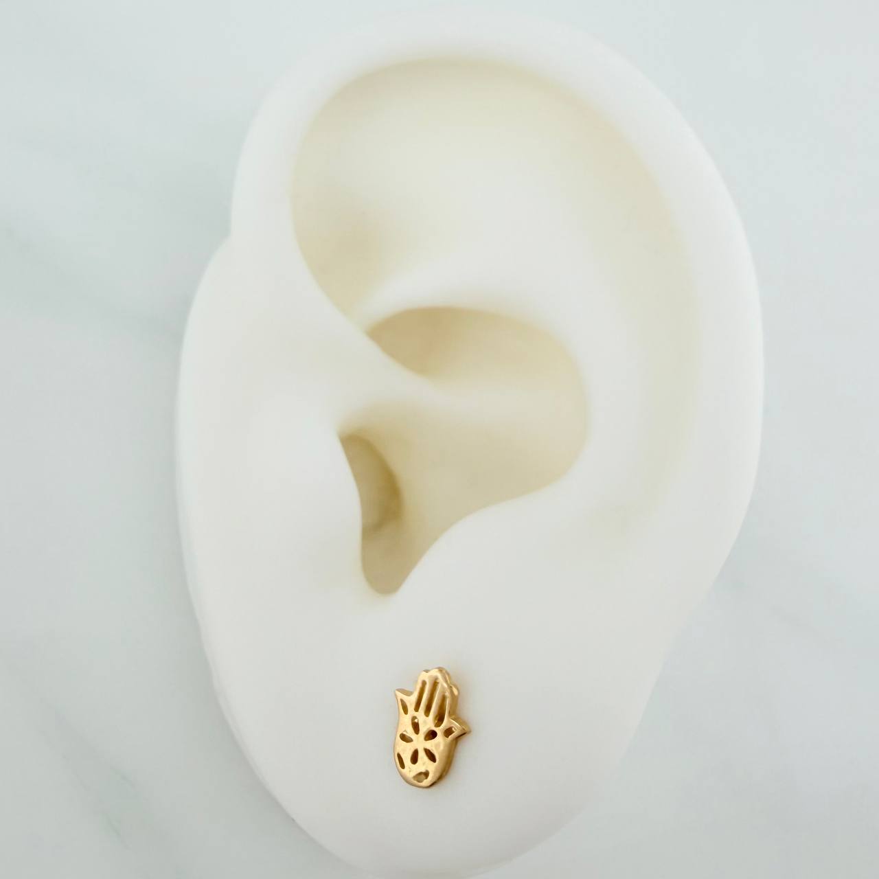 Topos Mano Hamsa 0.75gr / 5.27mm Oro Amarillo 18K