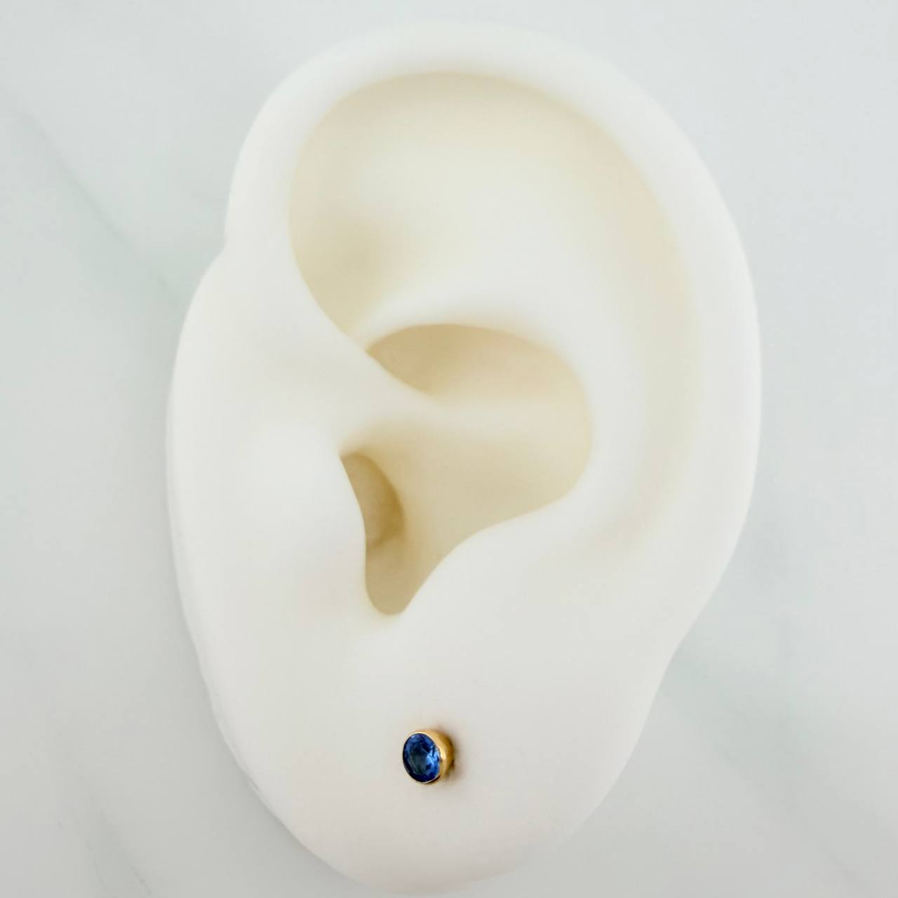 Topos Bisel 0.45gr / 3mm Oro Amarillo 18K &
