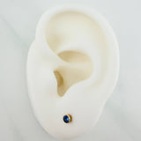 Topos Bisel 0.45gr / 3mm Oro Amarillo 18K &