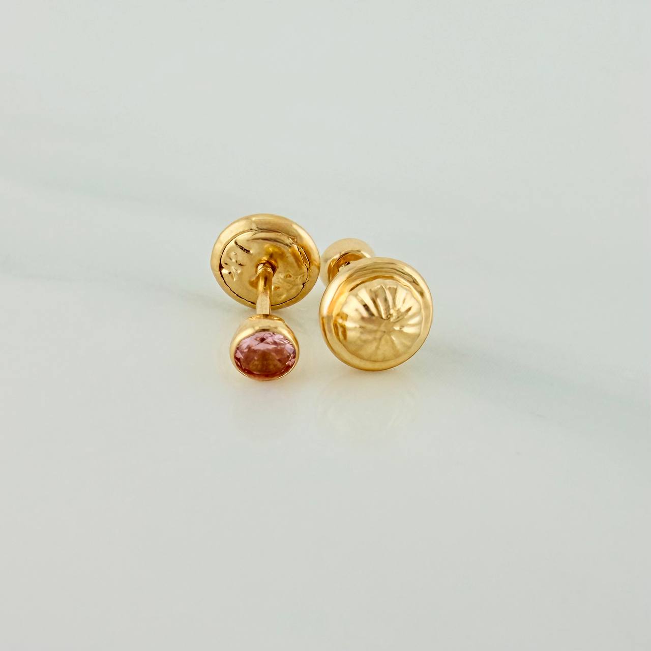 Topos Bisel 0.5gr / 3mm Oro Amarillo 18K &