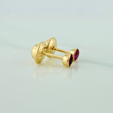 Topos Bisel 0.45gr / 3mm Oro Amarillo 18K &