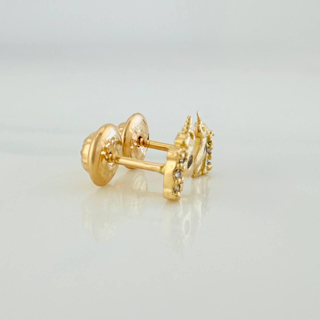 Topos Unicornio 0.95gr / 5.3mm Oro Amarillo 18K &