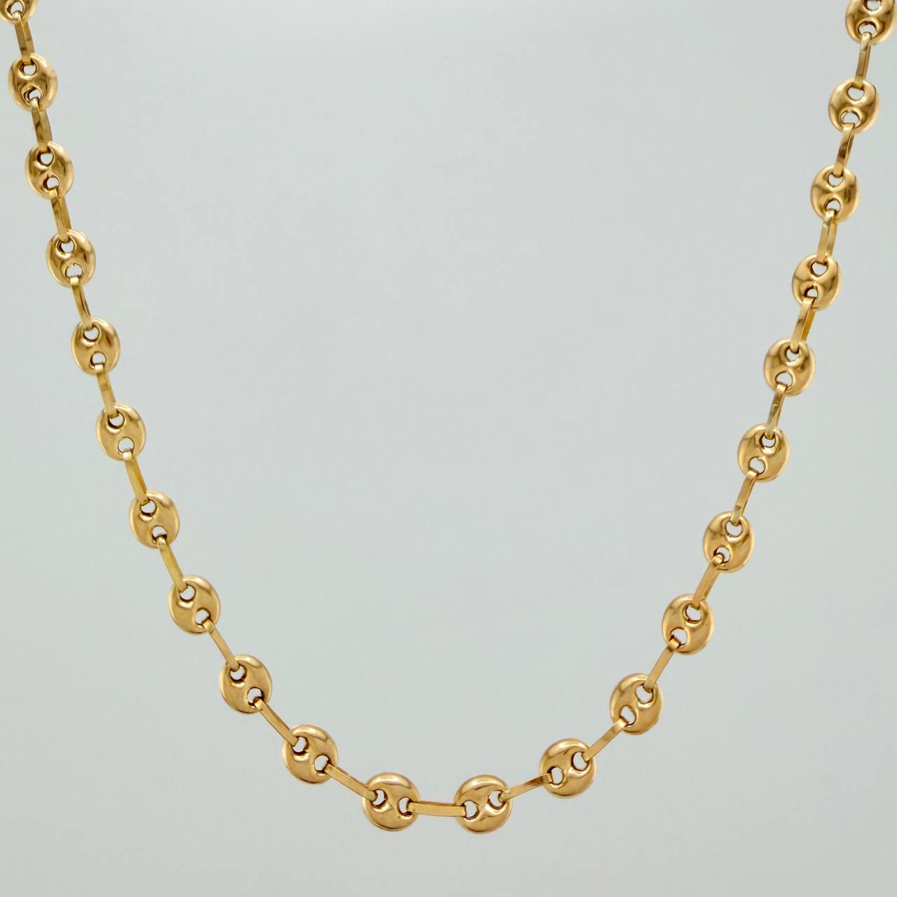 Cadena GC 4.5gr / 46cm / 3mm Oro Amarillo 18K $