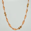 Cadena Rustico Eslabon 10.5gr / 51cm / 4.4mm Oro Rosa 18K