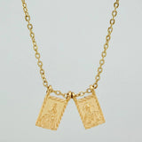 Cadena Escapulario Aro Seguido 4.15gr / 46cm / 0.9mm Oro Amarillo 18K $