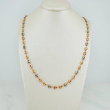 Cadena Gc 9.75 g / 46 cm / 4.8 mm Tres Oros 18K