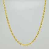 Cadena Lazo 4gr / 60cm / 1.2mm Oro Amarillo +3 18K &