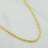 Cadena Lazo 4.05gr / 60cm / 1.15mm Oro Amarillo +3 18K &