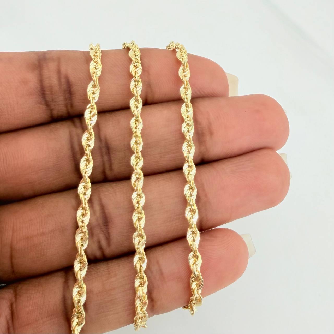 Cadena Lazo 4gr / 60cm / 1.2mm Oro Amarillo +3 18K &