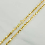 Cadena Lazo 4.05gr / 60cm / 1.15mm Oro Amarillo +3 18K &