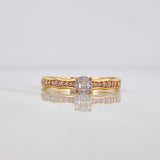 Anillo Solitario 2.1 g / T6 3/4 Oro Amarillo 18K