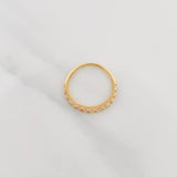 Anillo Churumbela 1.6 g / T5 3/4 Oro Amarillo 18K