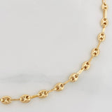 Tobillera GC 3.35g / 27.05cm / 3.26mm Oro Amarillo 18K