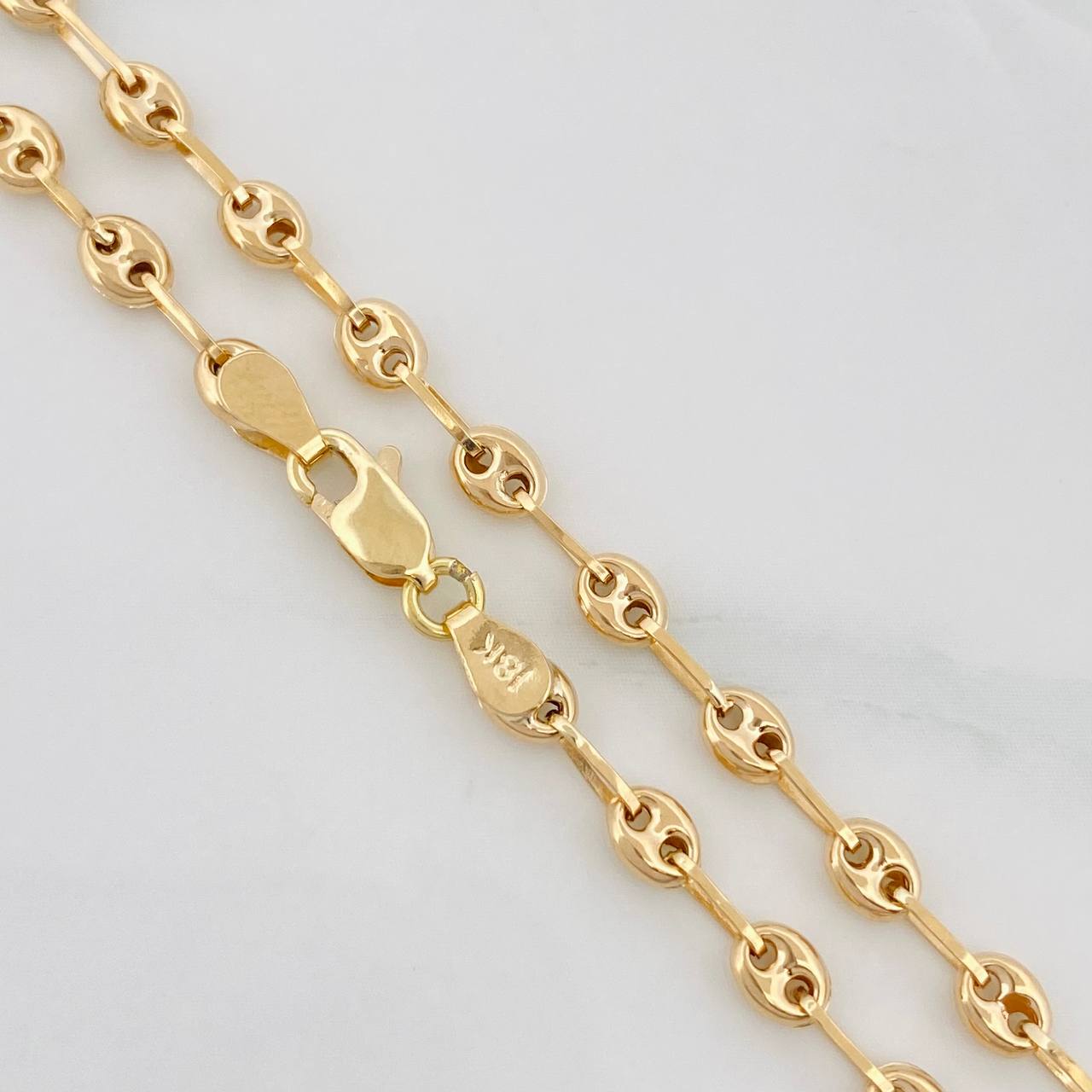 Tobillera GC 3.35g / 27.05cm / 3.26mm Oro Amarillo 18K