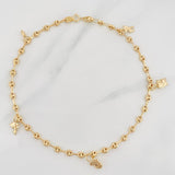 Tobillera GC 4.05g / 26.05cm / 3.31mm Oro Amarillo 18K