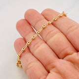 Tobillera GC 4.5g / 26.05cm / 3.35mm Oro Amarillo 18K