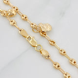 Tobillera GC 4.5g / 26.05cm / 3.35mm Oro Amarillo 18K