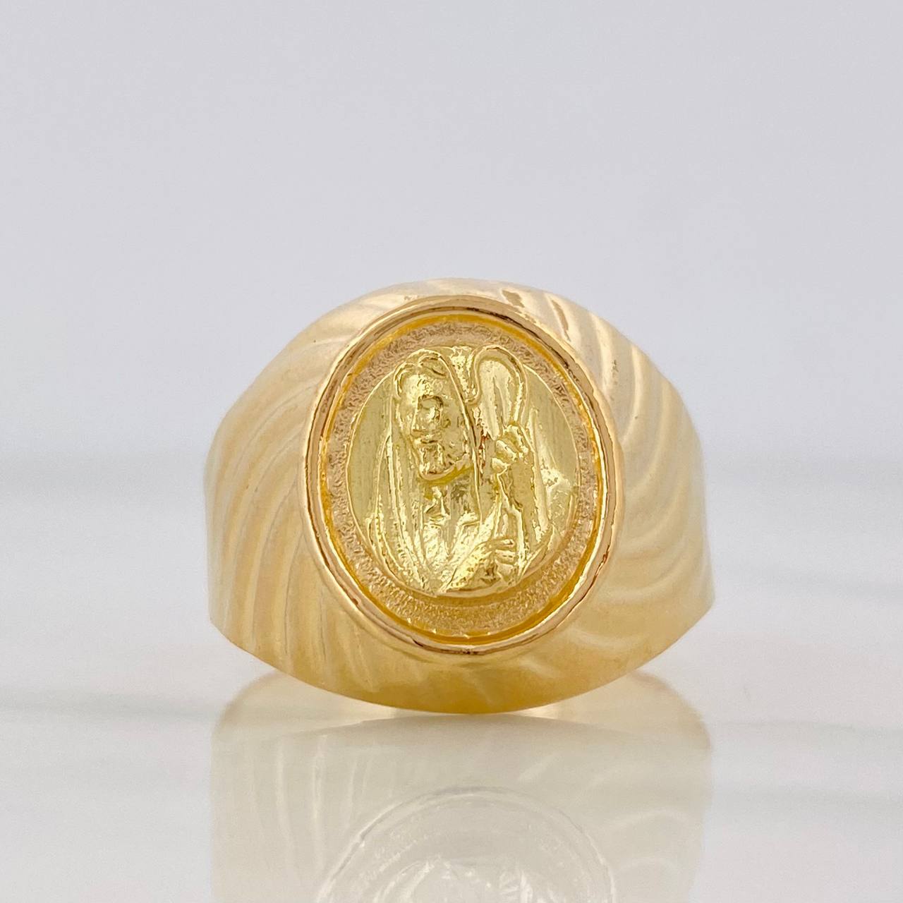 Anillo San Jose 3.85g / T8 1/2 Oro Amarillo 18K