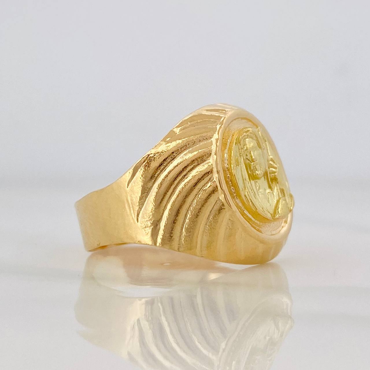 Anillo San Jose 3.85g / T8 1/2 Oro Amarillo 18K