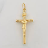 Dije Cruz Cristo 1.25g / 4cm Oro Amarillo 18K