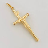 Dije Cruz Cristo 1.7g / 4.05cm Oro Amarillo 18K