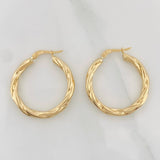 Candongas Emmi 3.1g / 3cm Oro Amarillo 18K