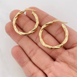 Candongas Emmi 3.1g / 3cm Oro Amarillo 18K