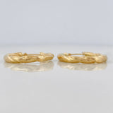 Candongas Rox 2.15g / 2.5cm Oro Amarillo 18K
