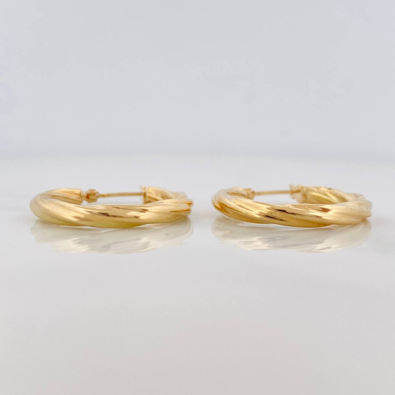 Candongas Emmi 2.15g / 2.5cm Oro Amarillo 18K