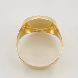 Anillo Leon 3.85g / T9 1/2 Oro Amarillo 18K