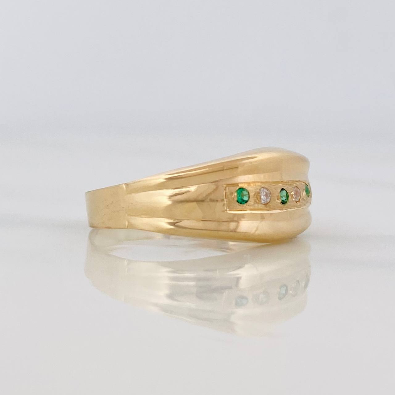Anillo Linea 1.55g / T7 1/4 Oro Amarillo 18K