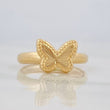 Anillo Mariposa 1.1g / T5 1/4 Oro Amarillo 18K