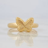 Anillo Mariposa 1.1g / T5 1/4 Oro Amarillo 18K
