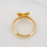 Anillo Mariposa 1.1g / T5 1/4 Oro Amarillo 18K