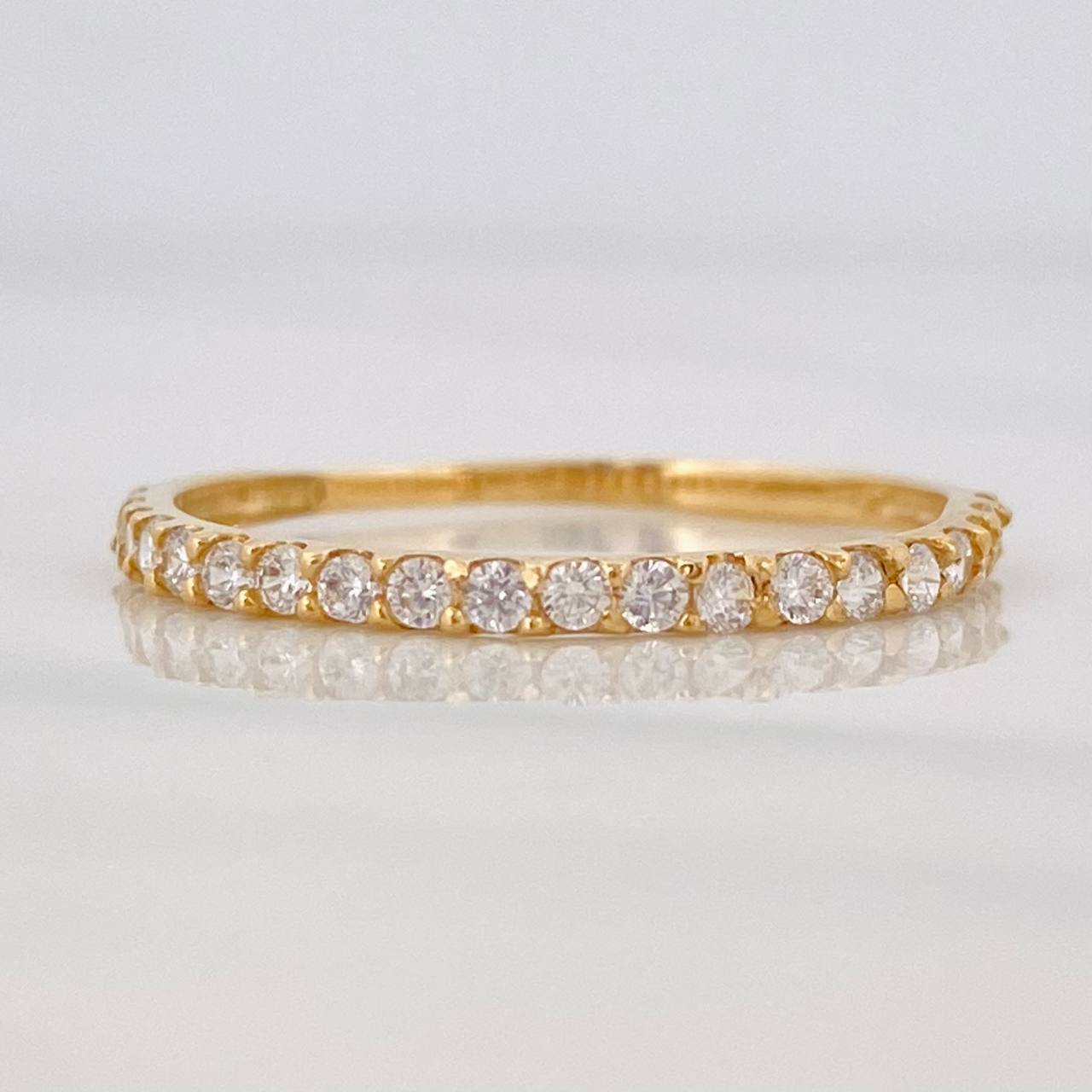 Anillo Churumbela 0.9g / T8 Oro Amarillo 18K