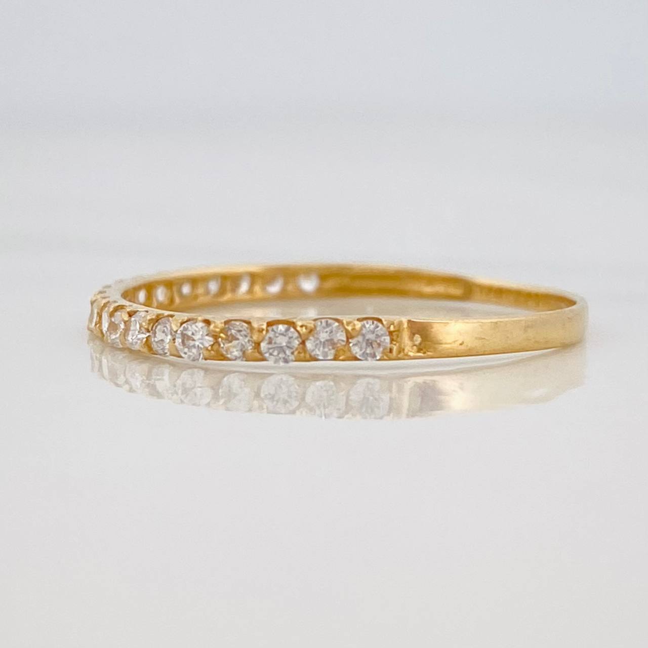 Anillo Churumbela 0.9g / T8 Oro Amarillo 18K