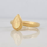 Anillo Gota 1g / T8 Oro Amarillo 18K