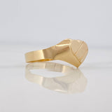Anillo Corazon 1.5g / T8 Oro Amarillo 18K