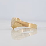 Anillo Corazon 1.5g / T8 Oro Amarillo 18K