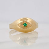 Anillo Ojo Imperial 1.25g / T6 1/2 Oro Amarillo 18K