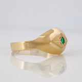 Anillo Ojo Imperial 1.25g / T6 1/2 Oro Amarillo 18K
